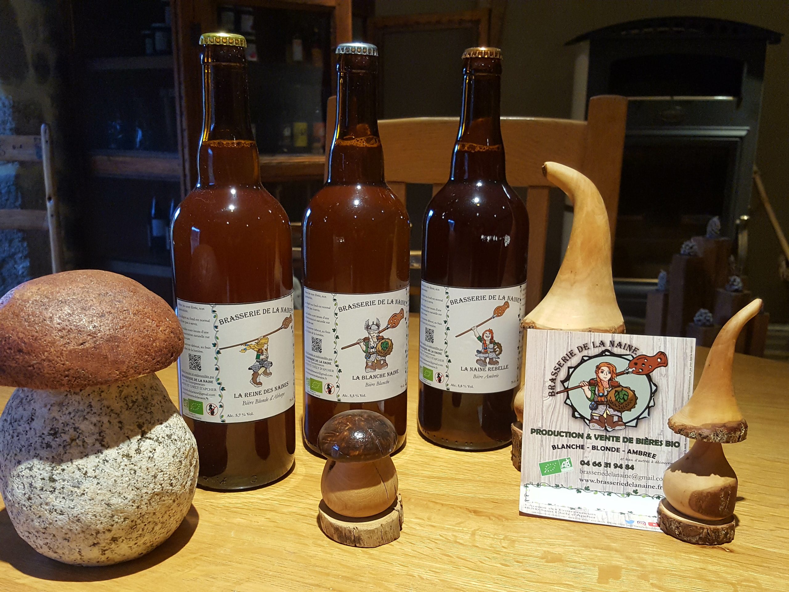 Les Granges de Bigose brasserie artisanale de la naine Lozère