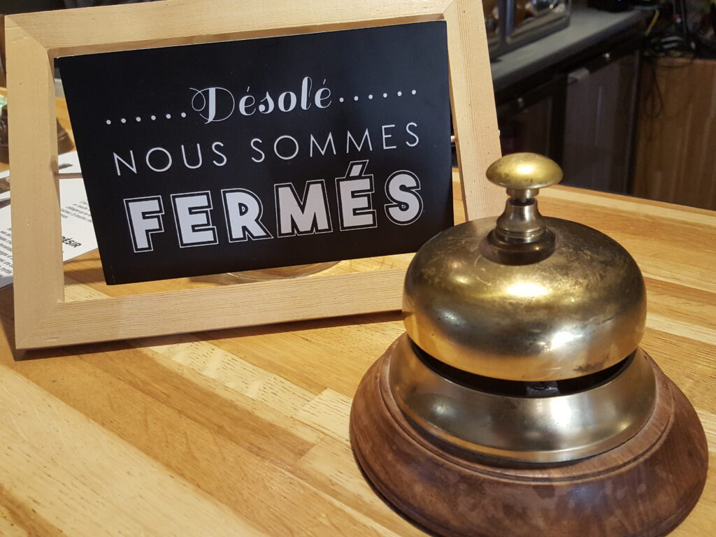 fermeture annuelle